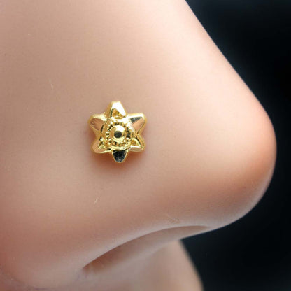 14K Real Gold Nath order online  for women