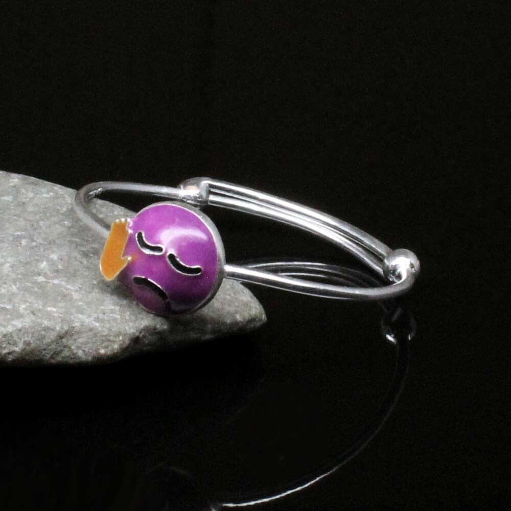 925 Silver Baby Toddler Bangles Bracelet - Single