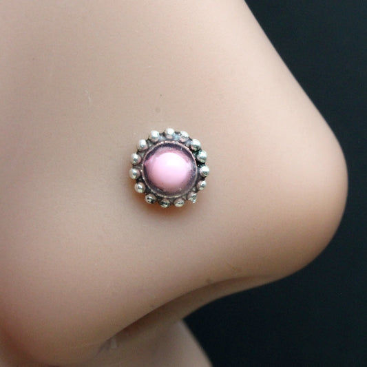 Trendy Fashion Sterling Silver Nose pin