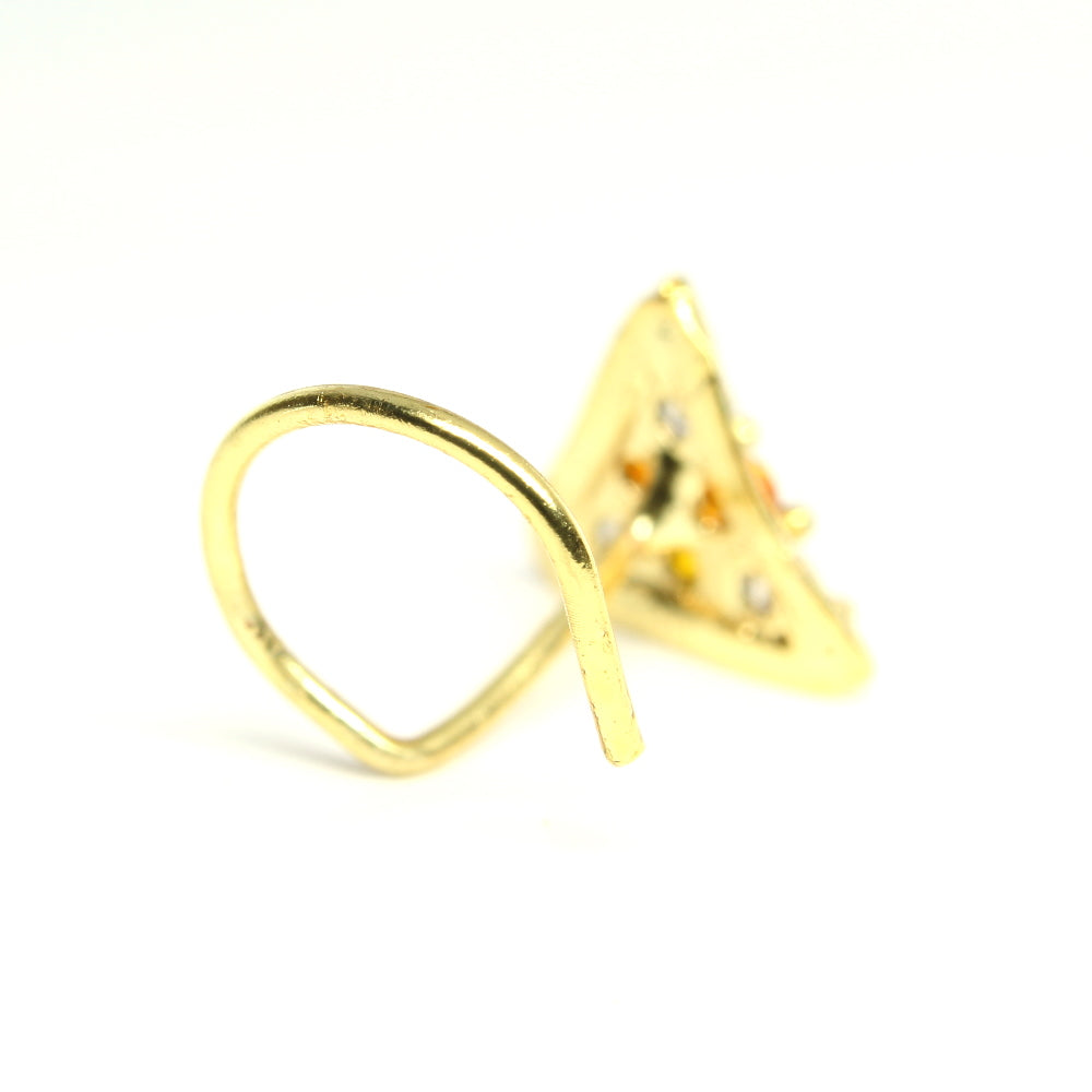 STACKED TRIANGLE RING - Lee & Birch