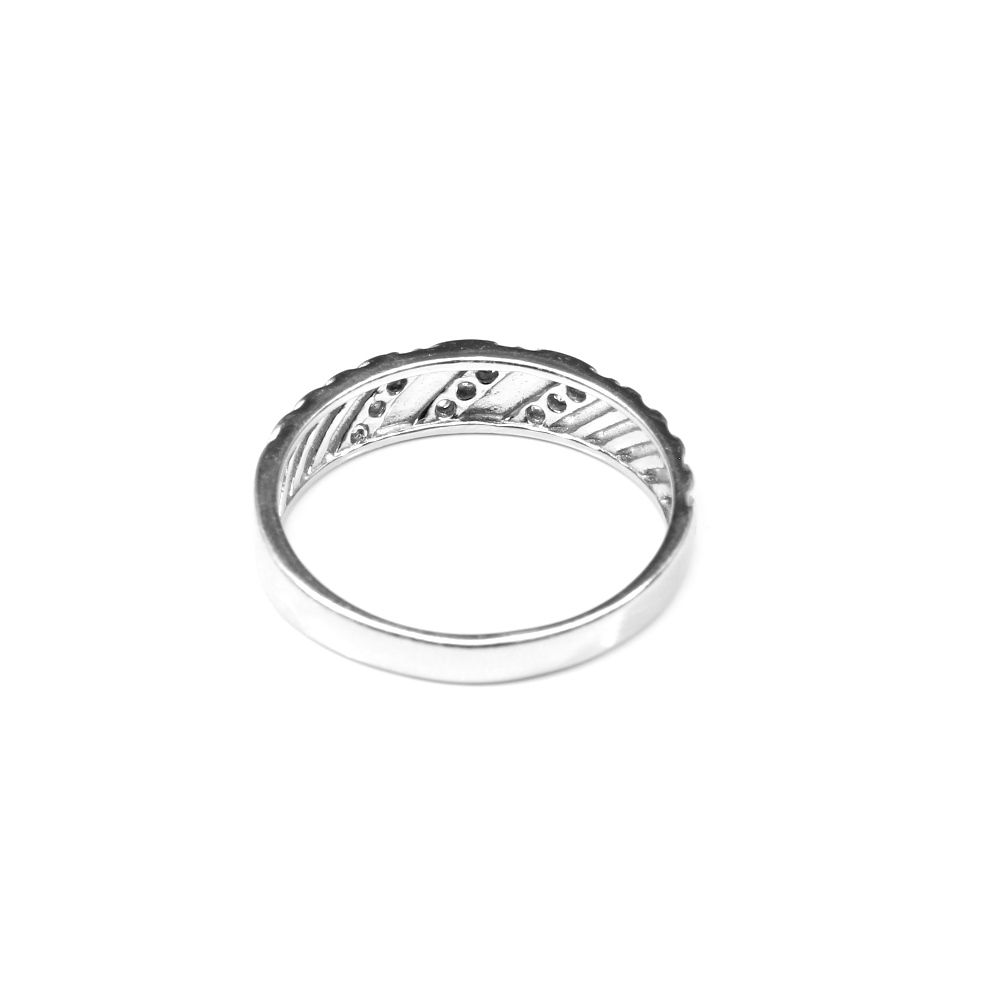 Real Silver CZ Men's finger ring