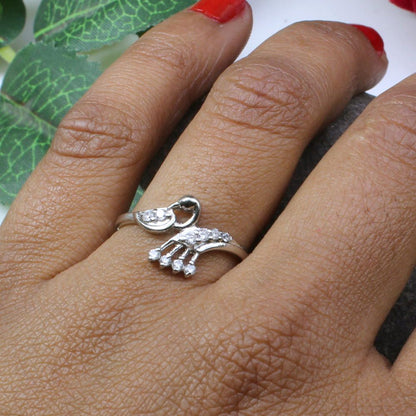 925 Sterling Silver Women finger ring