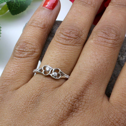 Sterling Silver Women finger ring