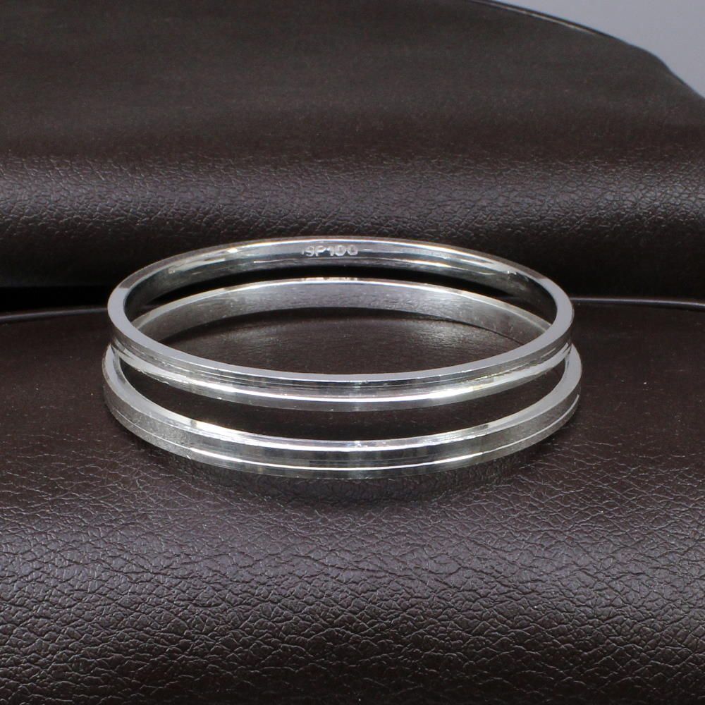 Sterling Silver Small  Bangles Bracelet (Kangan)