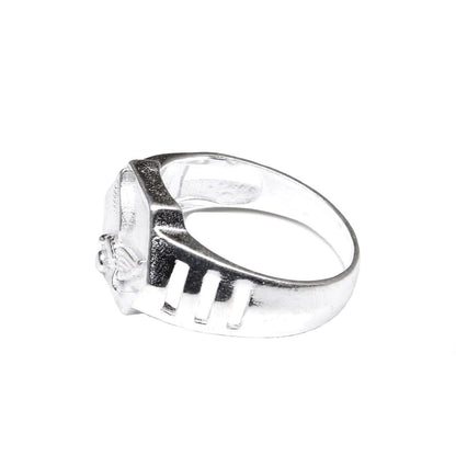 Real Sterling Silver Men's finger ring