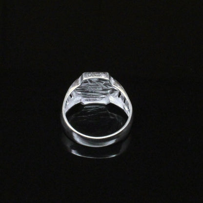 Real Sterling Silver Men's finger ring