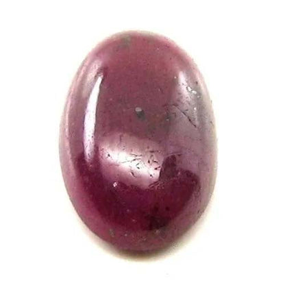 5Ct Natural Ruby Oval Cabochon Gemstone