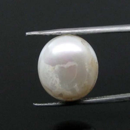 9Ct Natural White Uneven Pearl (Commercial Grade)