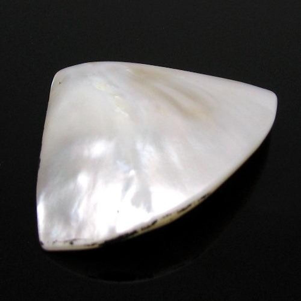 29.5Ct Natural Rainbow Shell Mother of Pearl Pear Shape