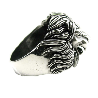 Real Silver Ring big size boho jewellery