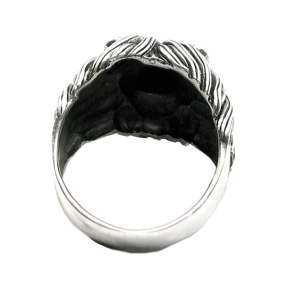 Real Silver Ring big size boho jewellery