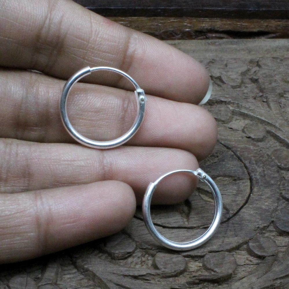 Tiny Sterling Silver Dainty Stud Earrings, Second hole Earrings – AMYO  Jewelry