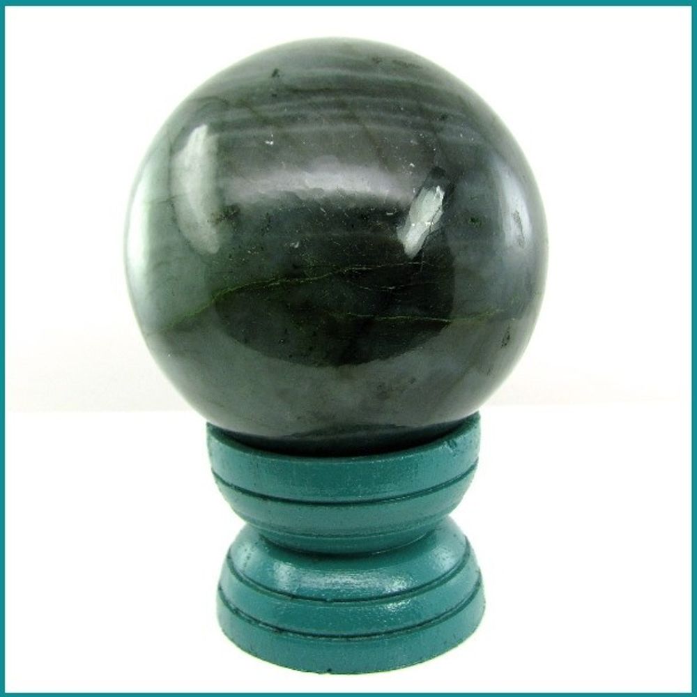 2840CT-73MM-NATURAL-LABRADORITE-GEMSTONE-SPHERE-CRYSTAL-HEALING-+-STAND