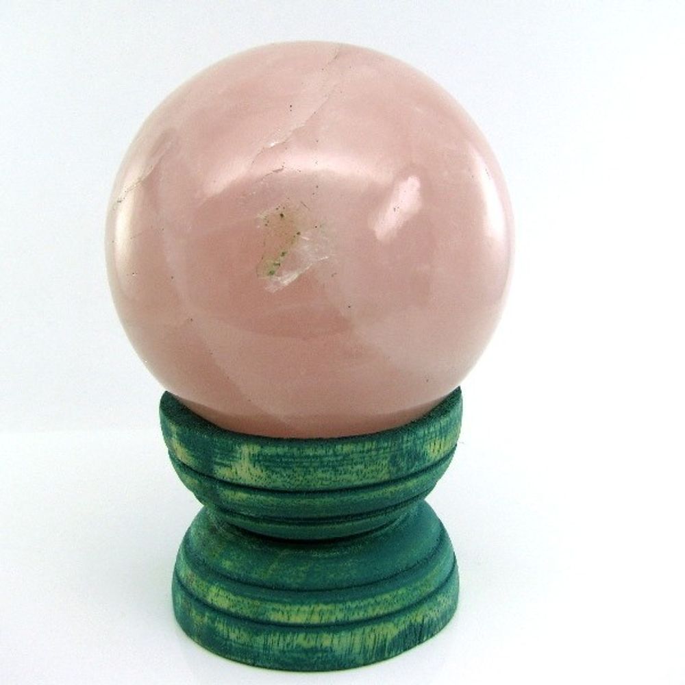 Rose Quartz Gemstone Crystal Sphere Healing Ball