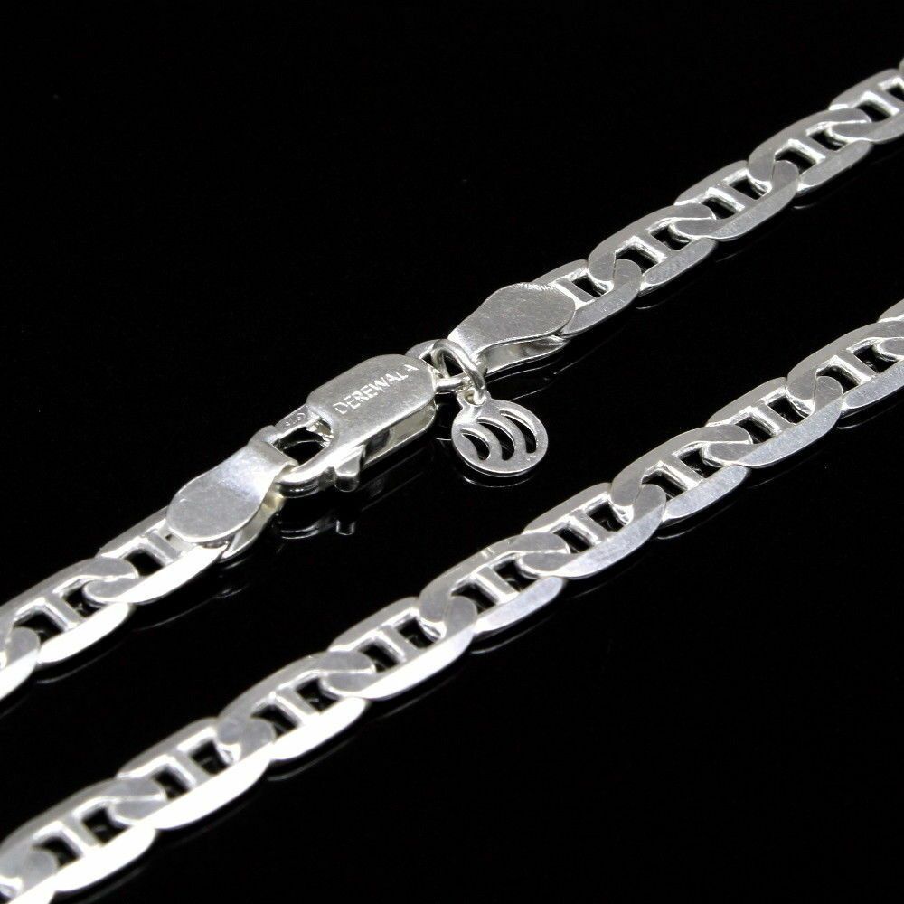 Real Solid 925 Sterling Silver chain  Karizma Jewels
