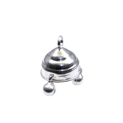 Pure silver chatter for mandir guruduwara temple religious pooja item