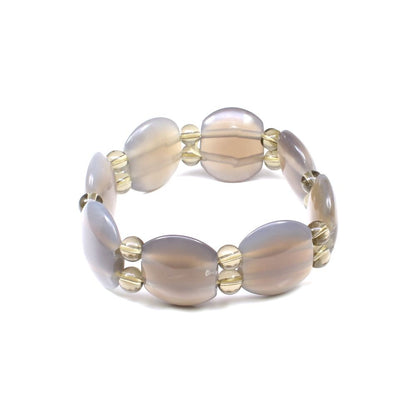 Natural Gemstone Beads Stretchable Bracelet