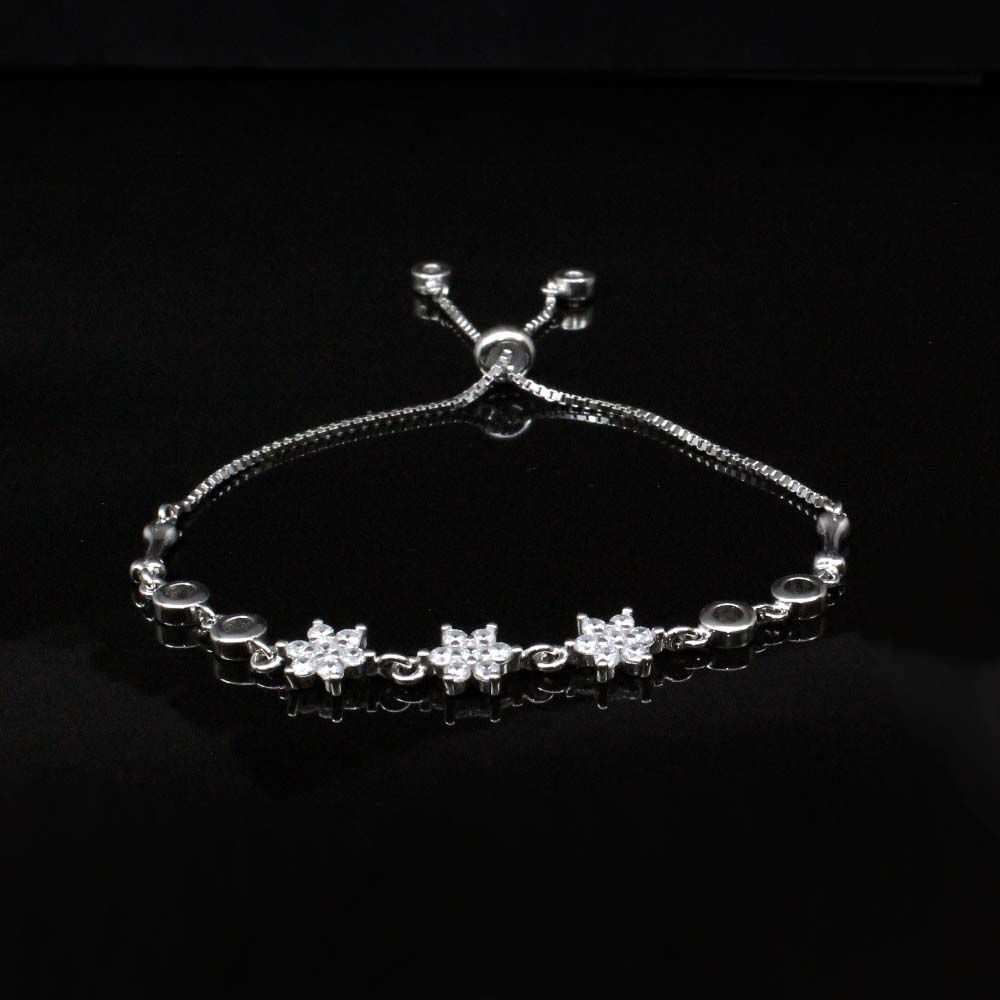 Buy Sterling Silver Bead Bracelet Kada For Women & Girls Online at Low  Prices in India - Paytmmall.com