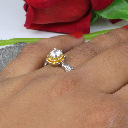 925 Sterling Silver women finger ring