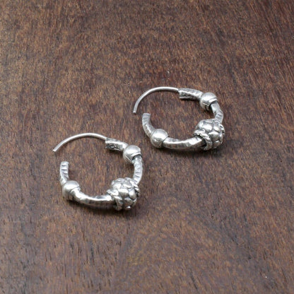 Indian Traditional Silver  Earrings