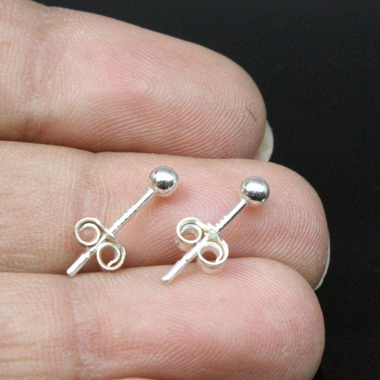 silver earings