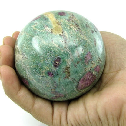 1960Ct Natural Ruby Zoisite Sphere Crysta Ball crystal Healing Reiki