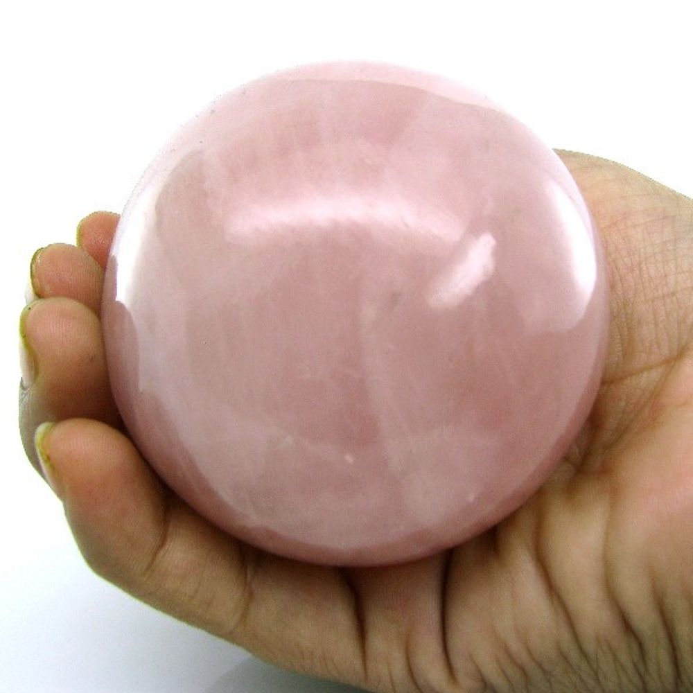 Rose Quartz Gemstone Crystal Sphere Healing Ball