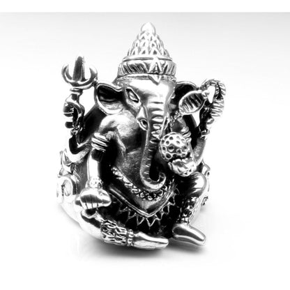 Big-Lord-Ganesha-Idol-statue-Oxidized-925-Sterling-Silver-Unisex-Ring