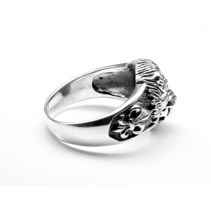 Oxidized 925 Sterling Silver Unisex Ring