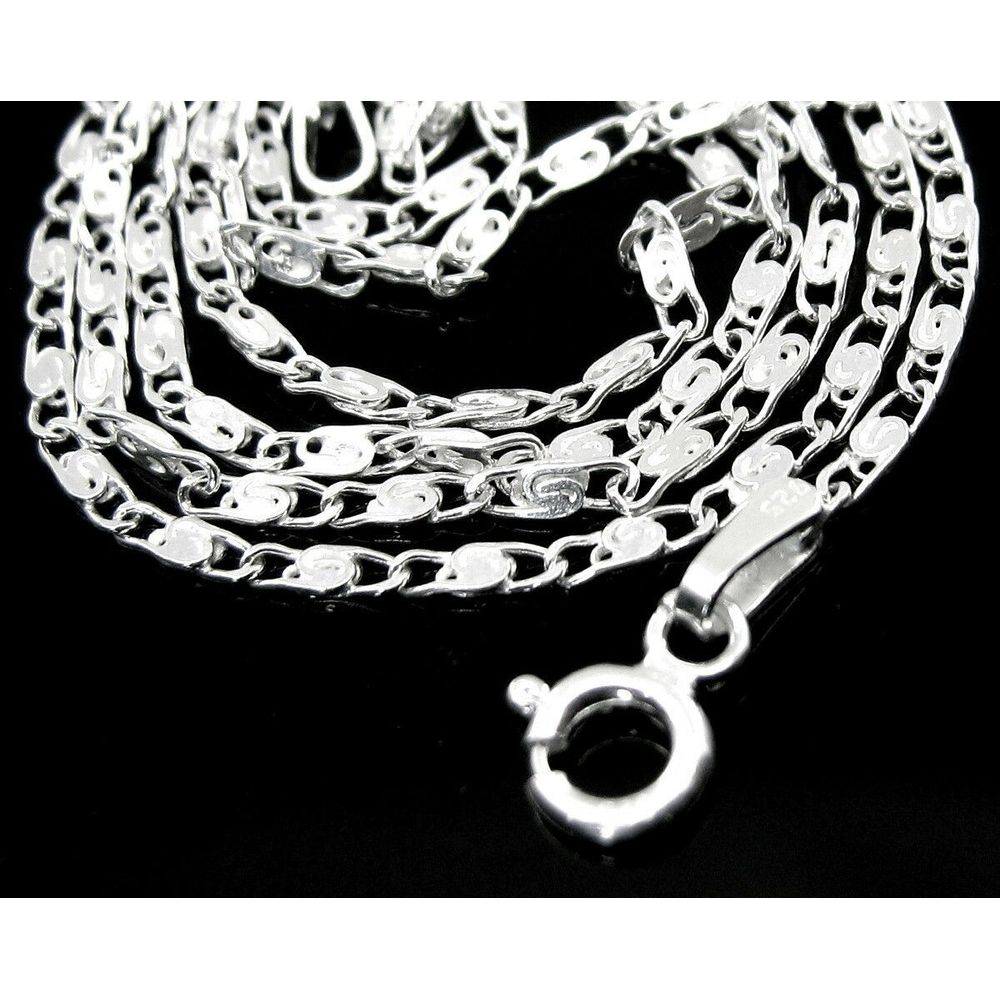 Real Solid 925 Sterling Silver 20"