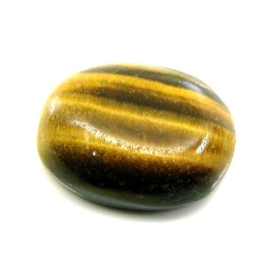 Certified-11.29Ct-Natural-Tiger-Eye-Oval-Cabochon-Gemstone