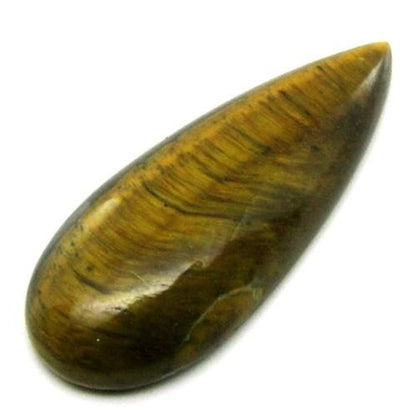 15.2Ct Natural Tiger Eye Pear Cabochon Gemstone