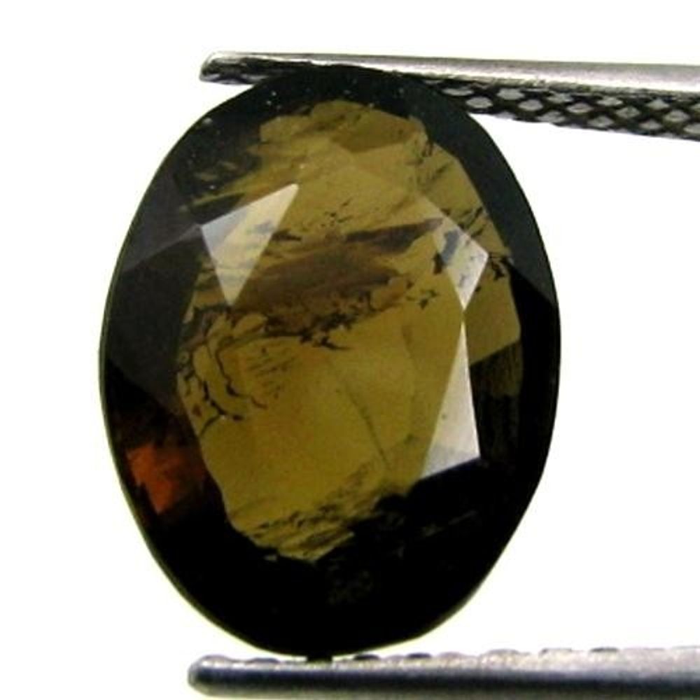 Lustrous-3.8Ct-Natural-Brown-Tourmaline-Gemstone