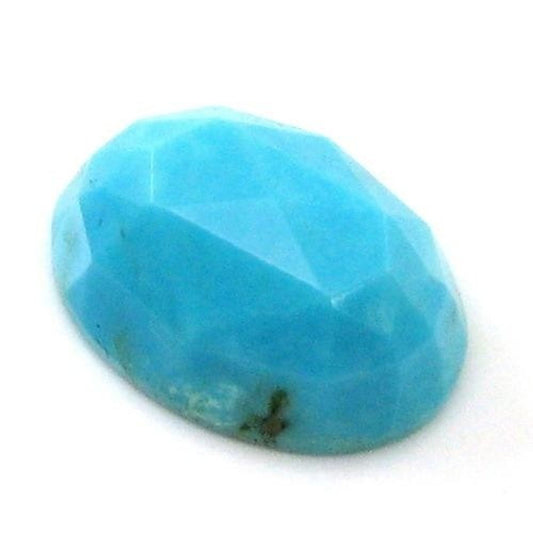 5.1Ct-Natural-Blue-Mexican-Turquoise-Oval-Faceted-Gemstone