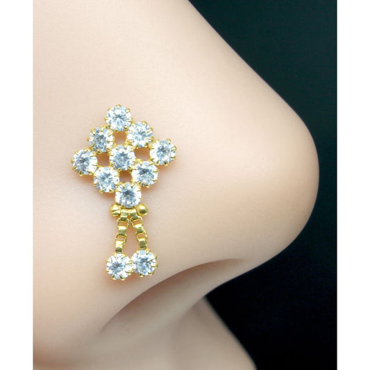 22k-gold-filled-indian-nose-stud-white-cz-push-pin-piercing-nose-ring-8683