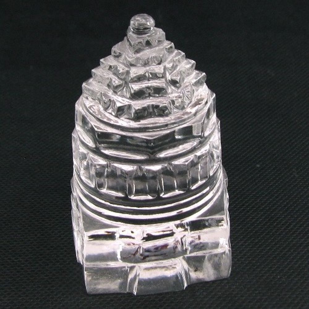 Crystal Quartz (Sphetic) Shree Yantra